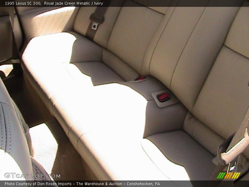 Royal Jade Green Metallic / Ivory 1995 Lexus SC 300