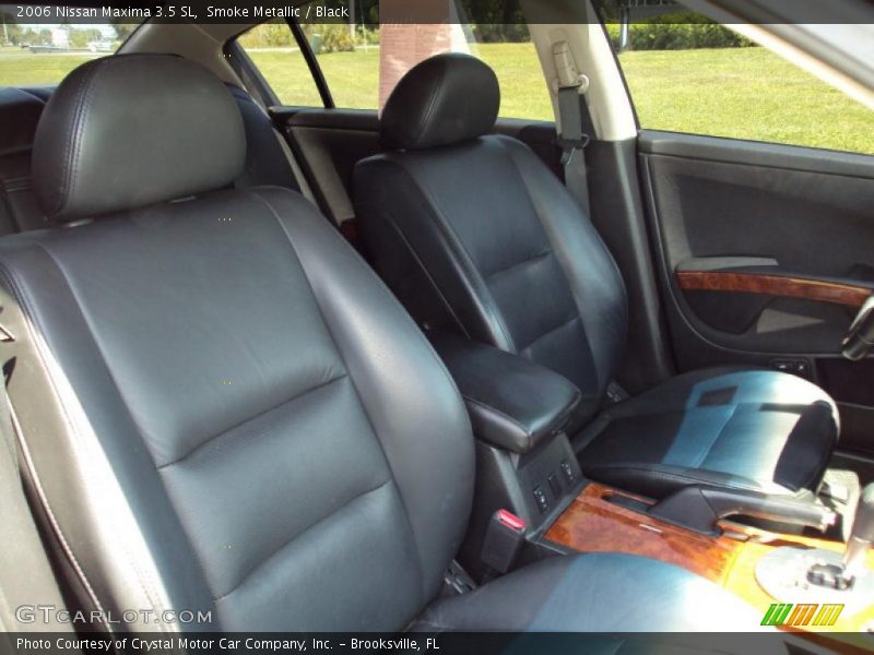 Smoke Metallic / Black 2006 Nissan Maxima 3.5 SL