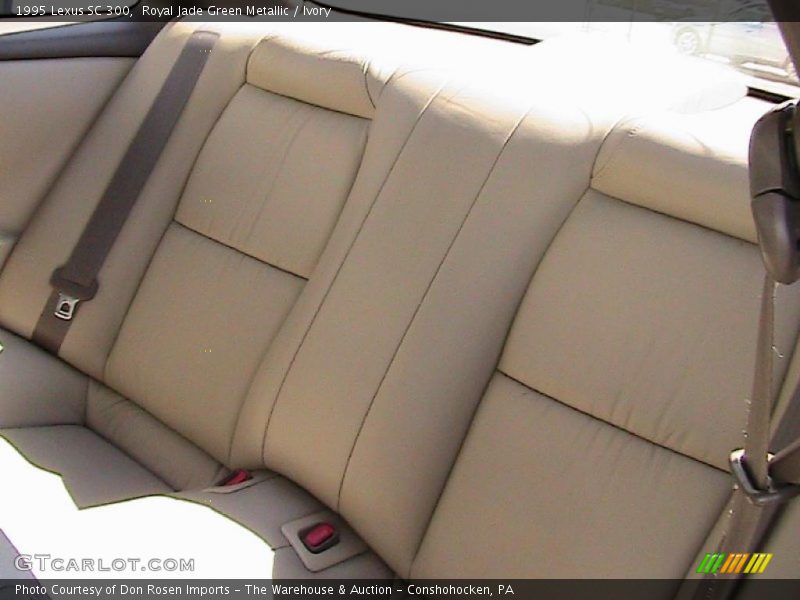 Royal Jade Green Metallic / Ivory 1995 Lexus SC 300