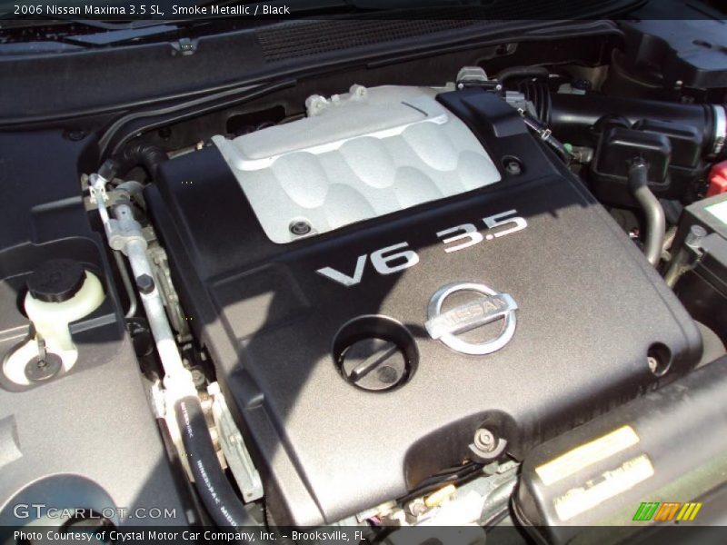 Smoke Metallic / Black 2006 Nissan Maxima 3.5 SL