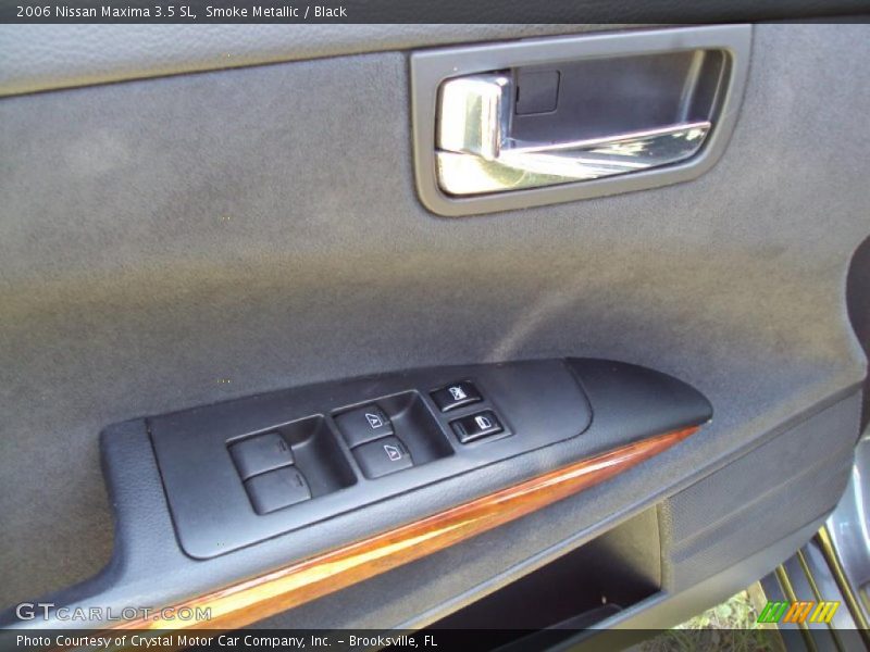 Smoke Metallic / Black 2006 Nissan Maxima 3.5 SL