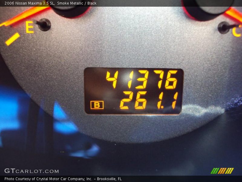 Smoke Metallic / Black 2006 Nissan Maxima 3.5 SL