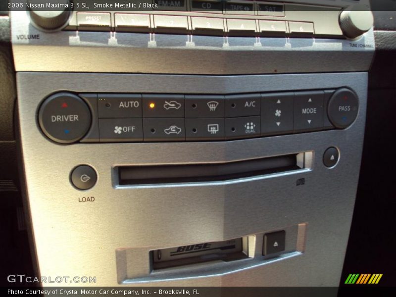 Smoke Metallic / Black 2006 Nissan Maxima 3.5 SL
