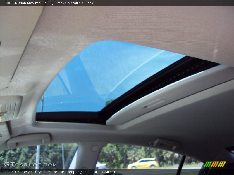 Smoke Metallic / Black 2006 Nissan Maxima 3.5 SL