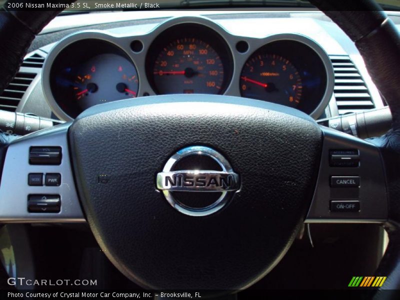 Smoke Metallic / Black 2006 Nissan Maxima 3.5 SL