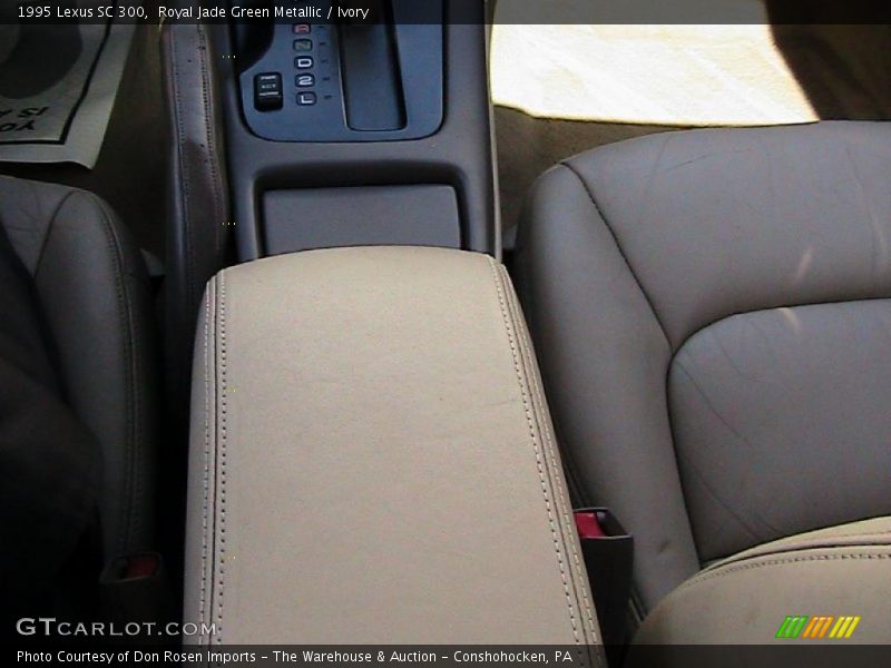 Royal Jade Green Metallic / Ivory 1995 Lexus SC 300