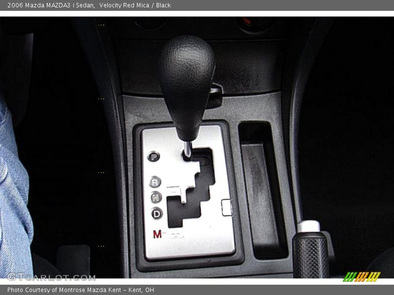 Velocity Red Mica / Black 2006 Mazda MAZDA3 i Sedan