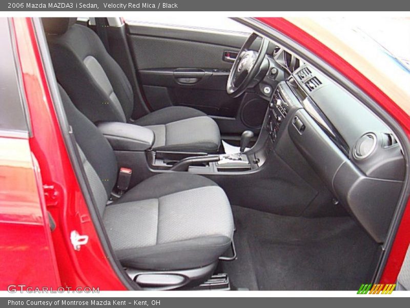 Velocity Red Mica / Black 2006 Mazda MAZDA3 i Sedan