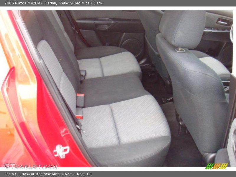 Velocity Red Mica / Black 2006 Mazda MAZDA3 i Sedan