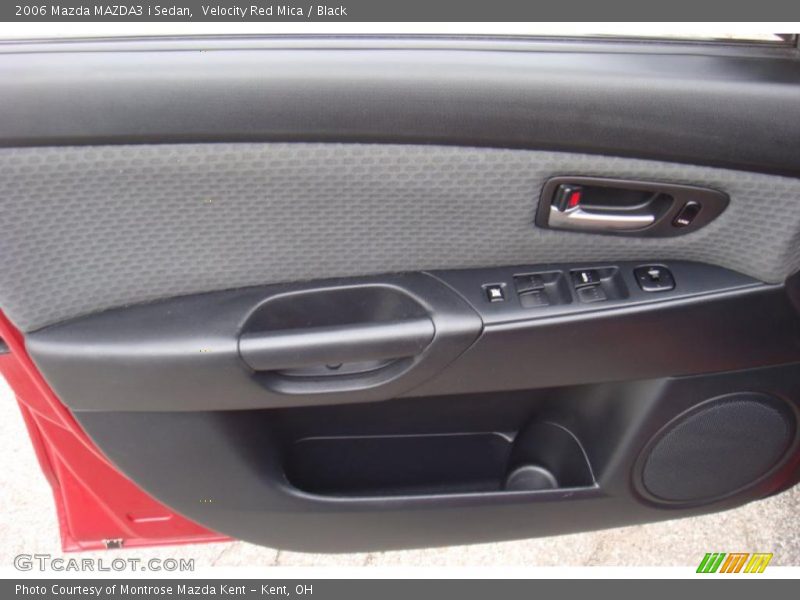 Velocity Red Mica / Black 2006 Mazda MAZDA3 i Sedan