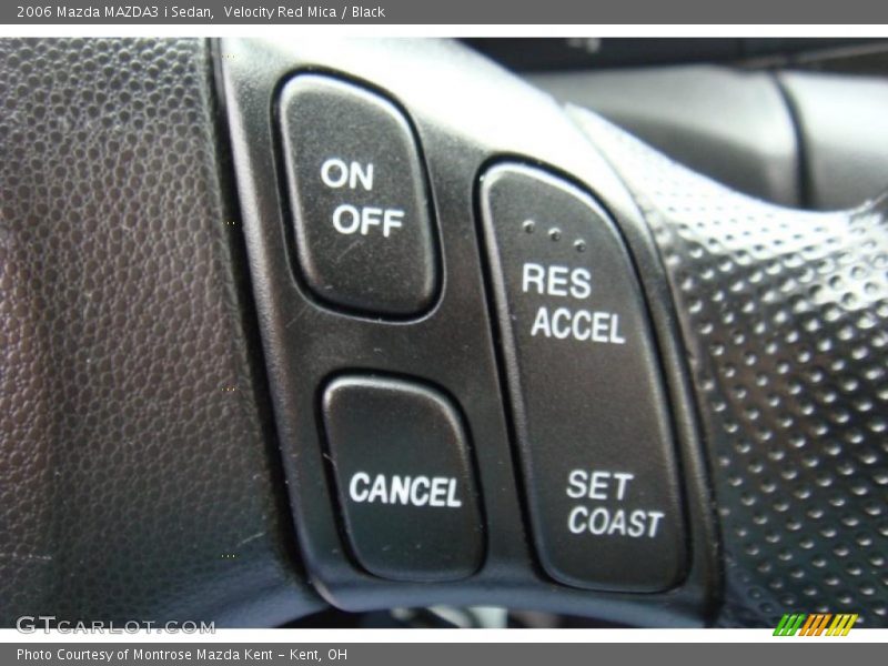 Velocity Red Mica / Black 2006 Mazda MAZDA3 i Sedan