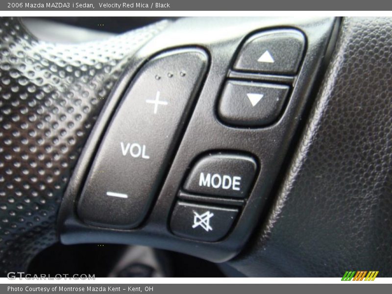 Velocity Red Mica / Black 2006 Mazda MAZDA3 i Sedan