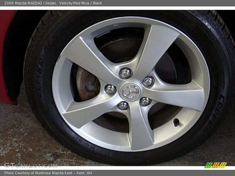 Velocity Red Mica / Black 2006 Mazda MAZDA3 i Sedan