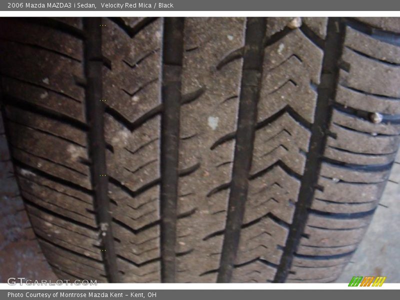 Velocity Red Mica / Black 2006 Mazda MAZDA3 i Sedan