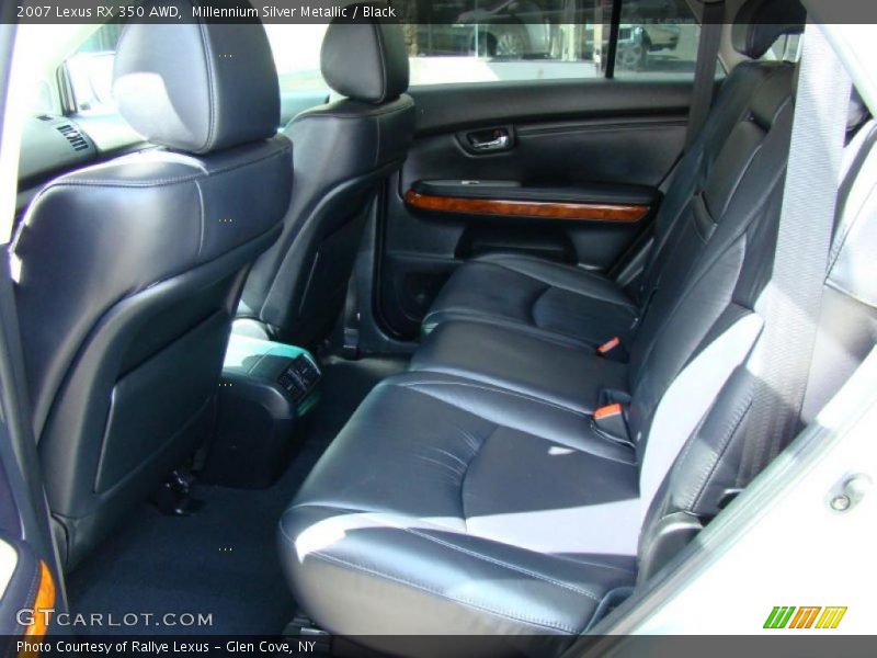 Millennium Silver Metallic / Black 2007 Lexus RX 350 AWD