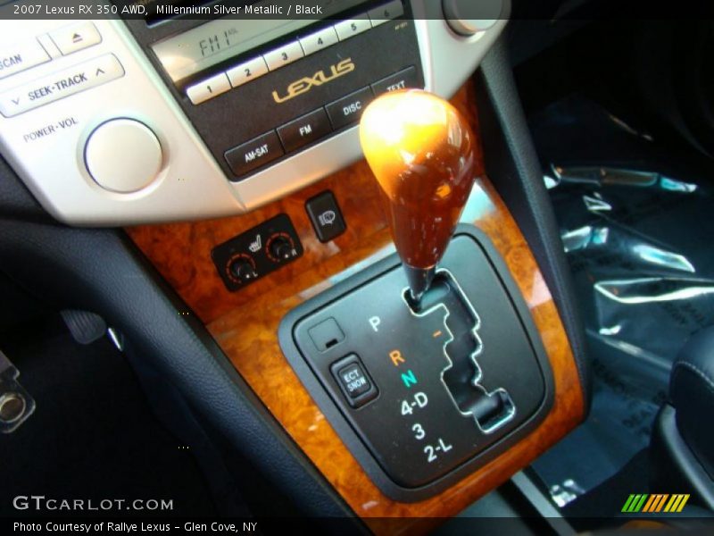 Millennium Silver Metallic / Black 2007 Lexus RX 350 AWD