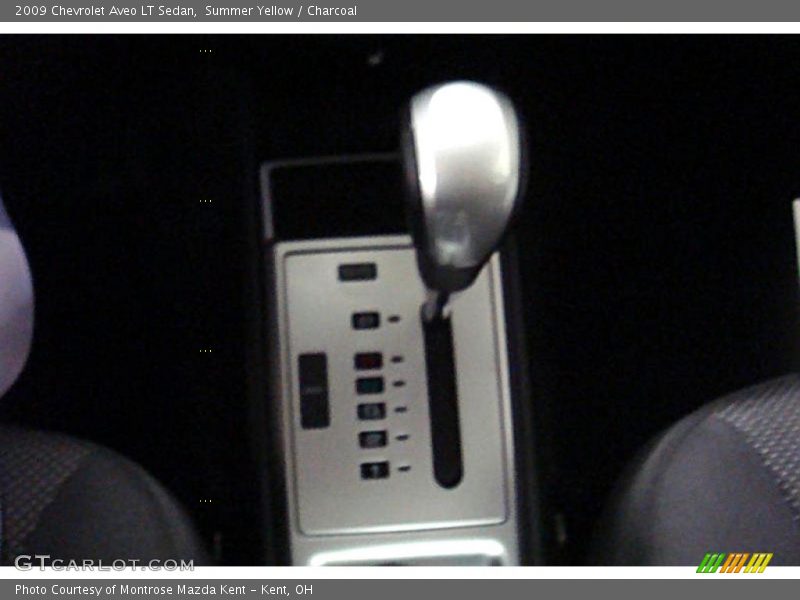 Summer Yellow / Charcoal 2009 Chevrolet Aveo LT Sedan