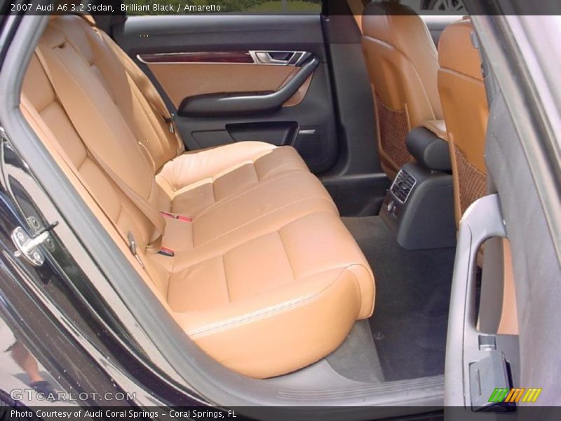 Brilliant Black / Amaretto 2007 Audi A6 3.2 Sedan