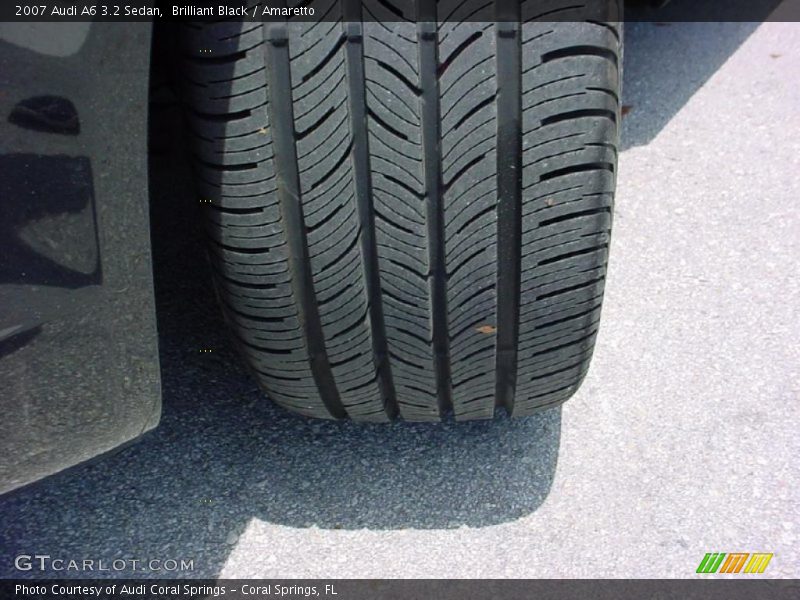 Brilliant Black / Amaretto 2007 Audi A6 3.2 Sedan