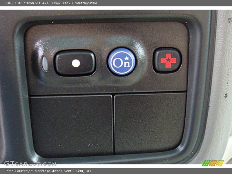Onyx Black / Neutral/Shale 2002 GMC Yukon SLT 4x4
