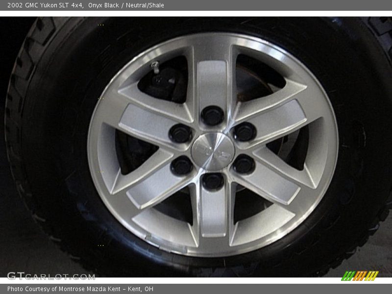 Onyx Black / Neutral/Shale 2002 GMC Yukon SLT 4x4