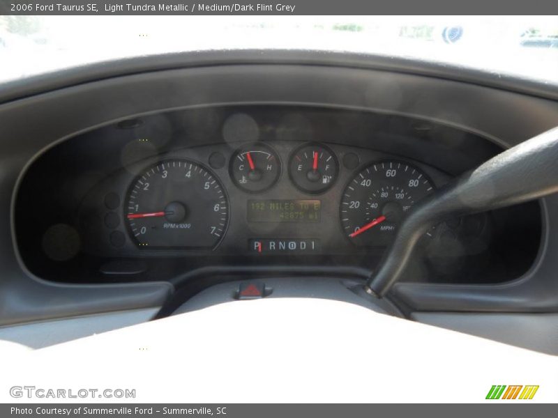 Light Tundra Metallic / Medium/Dark Flint Grey 2006 Ford Taurus SE