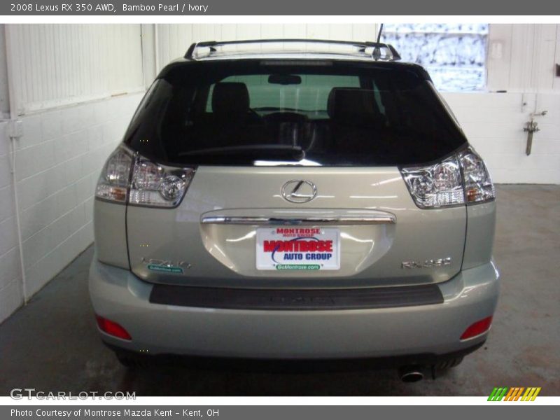 Bamboo Pearl / Ivory 2008 Lexus RX 350 AWD