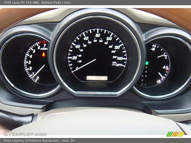 Bamboo Pearl / Ivory 2008 Lexus RX 350 AWD