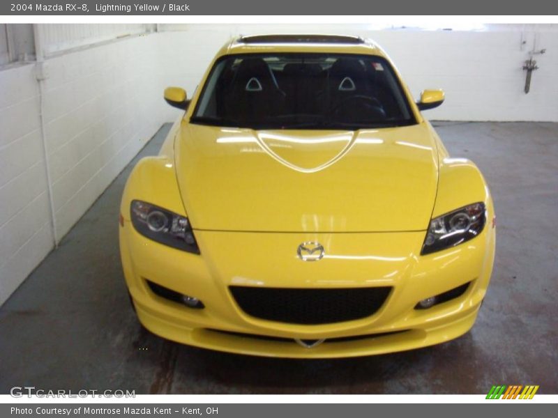 Lightning Yellow / Black 2004 Mazda RX-8
