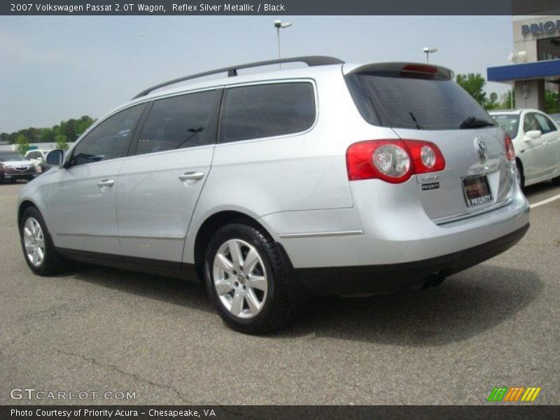 Reflex Silver Metallic / Black 2007 Volkswagen Passat 2.0T Wagon