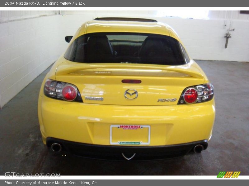 Lightning Yellow / Black 2004 Mazda RX-8