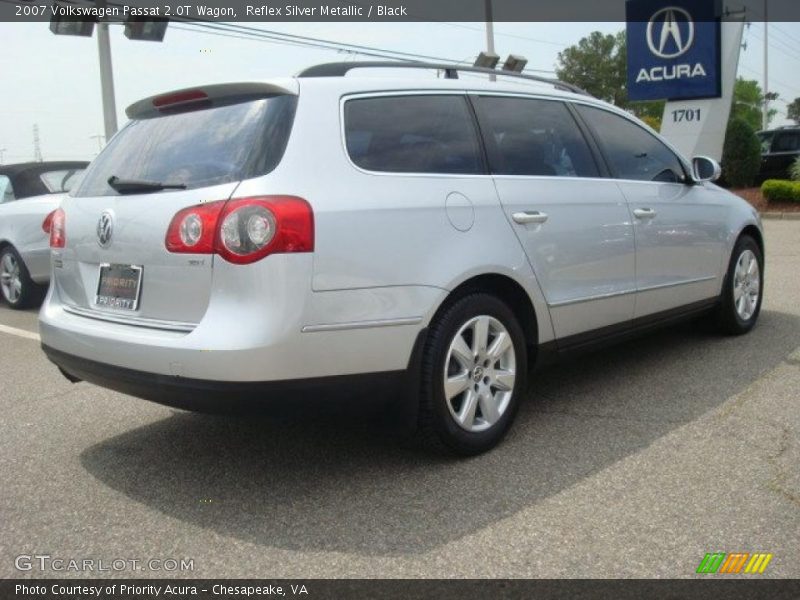 Reflex Silver Metallic / Black 2007 Volkswagen Passat 2.0T Wagon