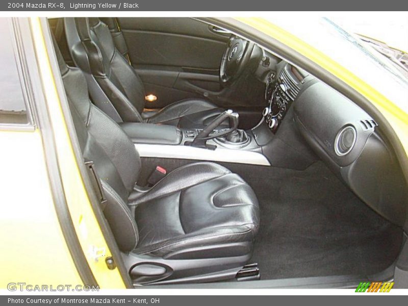 Lightning Yellow / Black 2004 Mazda RX-8