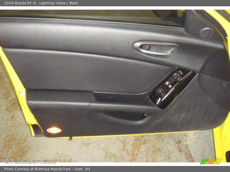 Lightning Yellow / Black 2004 Mazda RX-8