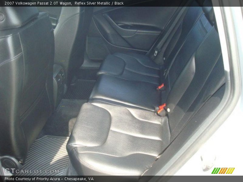 Reflex Silver Metallic / Black 2007 Volkswagen Passat 2.0T Wagon