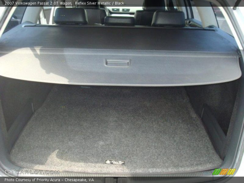 Reflex Silver Metallic / Black 2007 Volkswagen Passat 2.0T Wagon