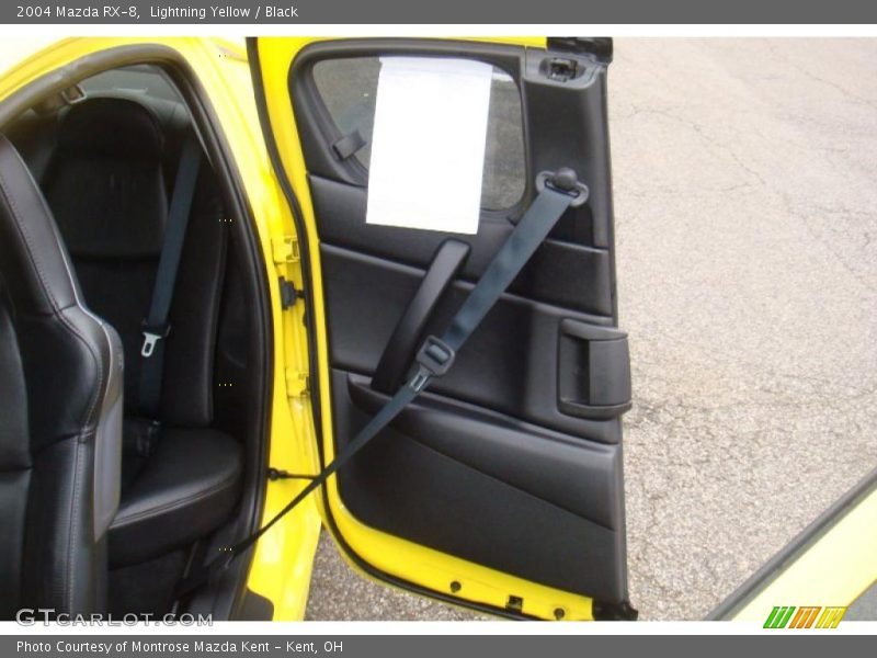 Lightning Yellow / Black 2004 Mazda RX-8