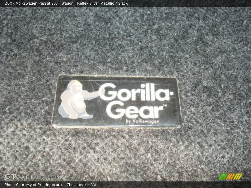 Reflex Silver Metallic / Black 2007 Volkswagen Passat 2.0T Wagon