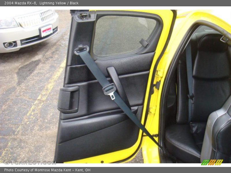 Lightning Yellow / Black 2004 Mazda RX-8