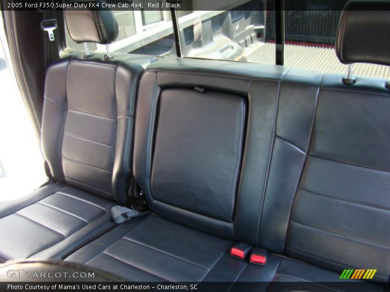 Red / Black 2005 Ford F350 Super Duty FX4 Crew Cab 4x4