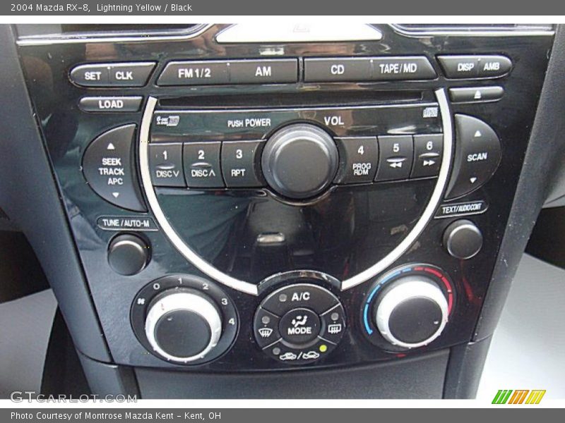 Lightning Yellow / Black 2004 Mazda RX-8