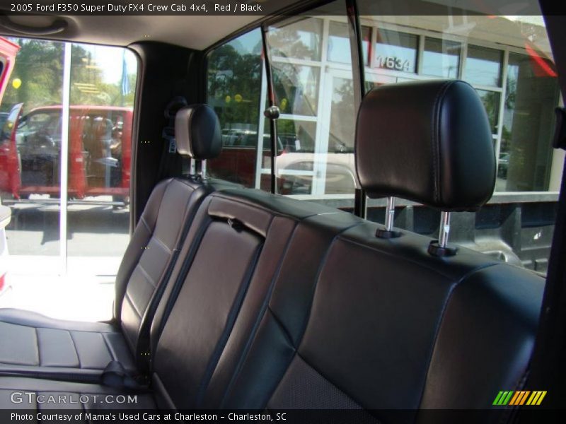 Red / Black 2005 Ford F350 Super Duty FX4 Crew Cab 4x4