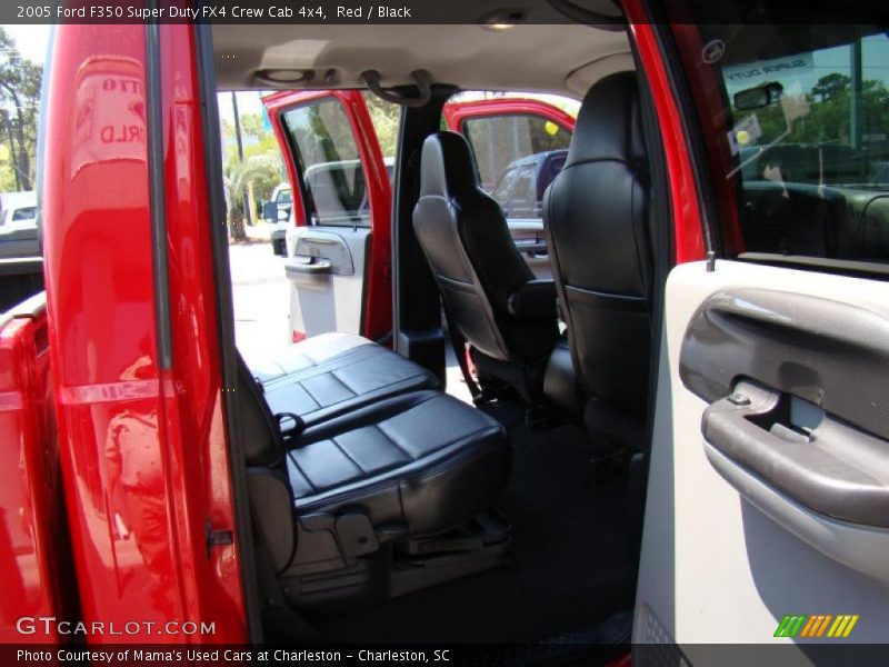 Red / Black 2005 Ford F350 Super Duty FX4 Crew Cab 4x4