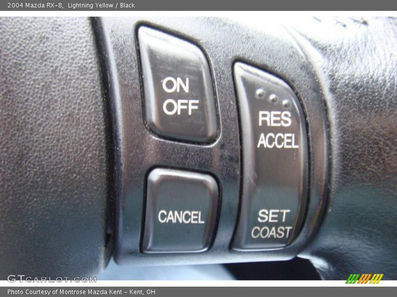 Lightning Yellow / Black 2004 Mazda RX-8