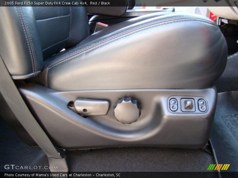 Red / Black 2005 Ford F350 Super Duty FX4 Crew Cab 4x4