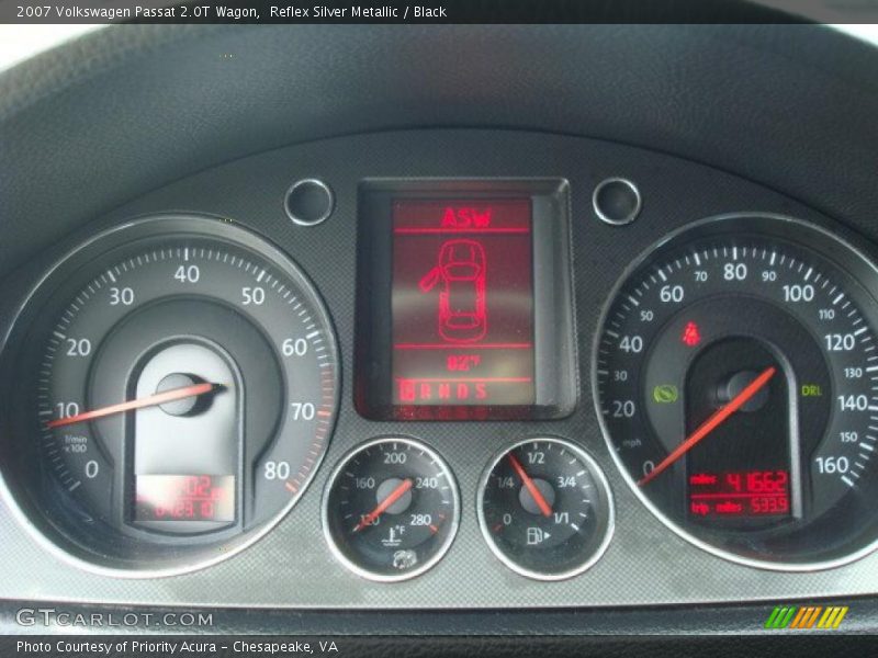 Reflex Silver Metallic / Black 2007 Volkswagen Passat 2.0T Wagon