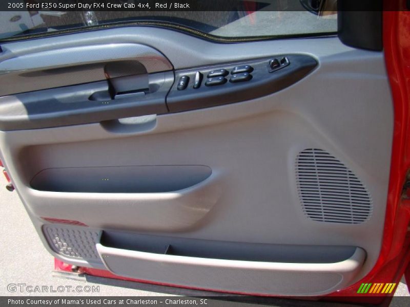 Red / Black 2005 Ford F350 Super Duty FX4 Crew Cab 4x4
