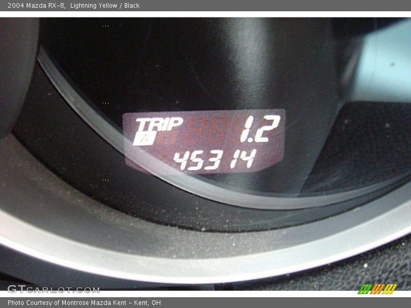 Lightning Yellow / Black 2004 Mazda RX-8