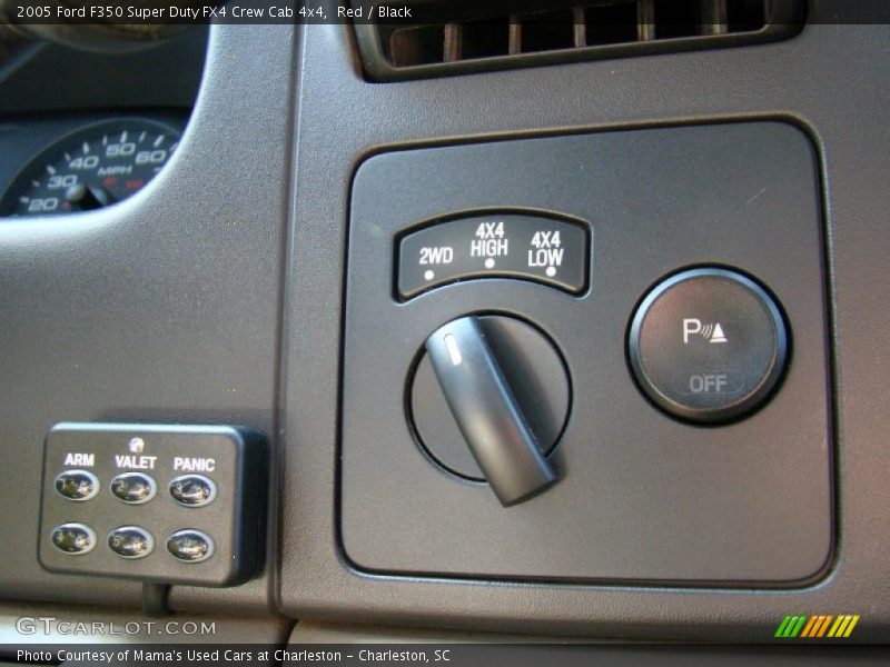 Red / Black 2005 Ford F350 Super Duty FX4 Crew Cab 4x4