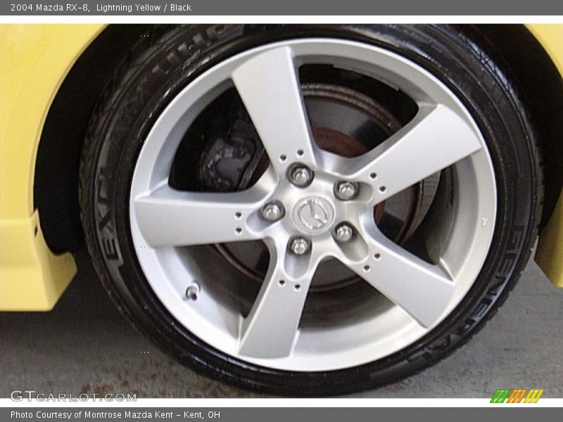 Lightning Yellow / Black 2004 Mazda RX-8